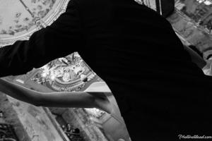 Black-and-white Viennaze Waltz Photography