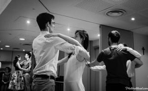 Black-and-white Viennaze Waltz Photography