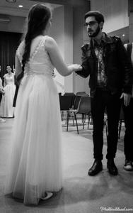 Black-and-white Viennaze Waltz Photography