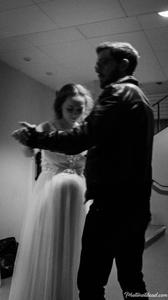 Black-and-white Viennaze Waltz Photography