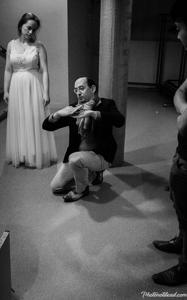 Black-and-white Viennaze Waltz Photography