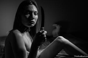 Photo de Nu en Noir et Blanc