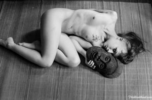 Photo de Nu en Noir et Blanc