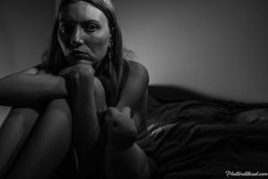 Photo de Nu en Noir et Blanc