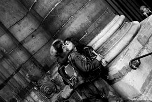 Black-and-white Punk Photography in Paris