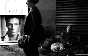 Black-and-white Punk Photography in Paris