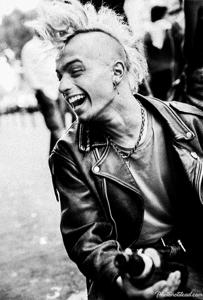 Black-and-white Punk Photography in Paris