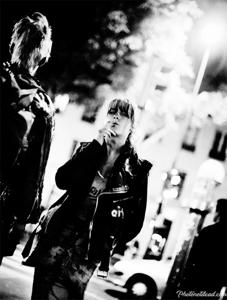 Black-and-white Punk Photography in Paris