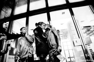 Black-and-white Punk Photography in Paris