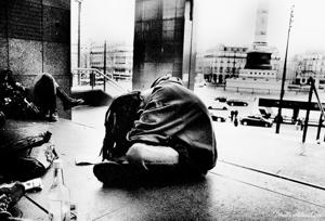 Black-and-white Punk Photography in Paris