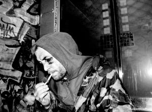 Black-and-white Punk Photography in Paris