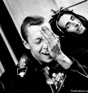 Black-and-white Punk Photography in Paris
