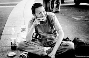 Black-and-white Punk Photography in Paris