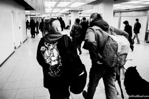 Black-and-white Punk Photography in Paris