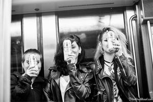 Black-and-white Punk Photography in Paris