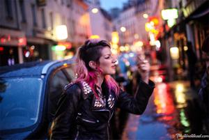 Black-and-white Punk Photography in Paris