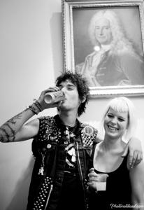 Black-and-white Punk Photography in Paris